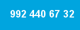 992 440 67 32